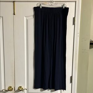 CAbi Navy Maxi Skirt